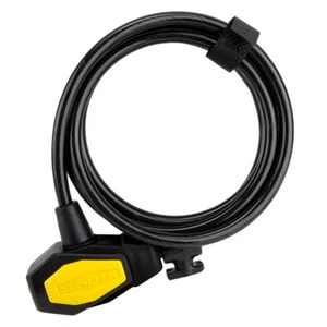 Sunlite Defender D3 Key/Cable Lock lock Dfndr d3 Cbl 8mmx6f key Coil Bk W/brkt - Picture 1 of 1