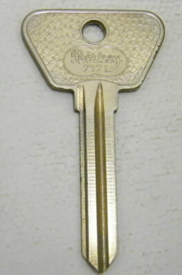 Chave AUTO Bl em branco para Jaguar Xjs conversível - Perfil: porta lateral FT 1976 - Imagem 1 de 4