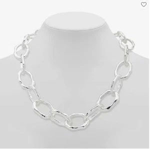 Neu! Silberfarbene Link 17" Halsband Halskette Worthington - Neu in Verpackung - Bild 1 von 4