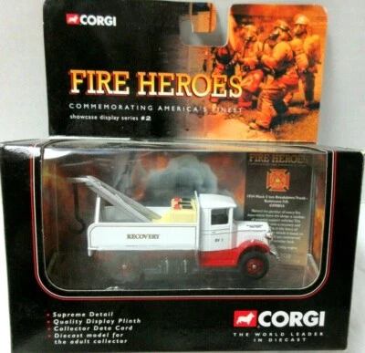CORGI CS90016 FIRE HEROES MACK BREAKDOWN TRUCK      NEW - Image 1 of 3
