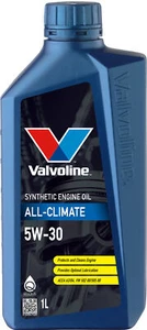 All-Climate Engine Oil 5W-30 1L Synthetic Car Lubricant. VALVOLINE - Picture 1 of 1