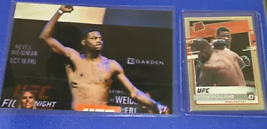 Kevin Holland 2021 Panini Chronicles UFC Rated Rookie Card & Weigh-In Photo - Picture 1 of 4