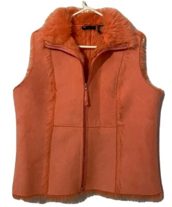 Chaleco informal con cremallera frontal para mujer, cuello alto. - Picture 1 of 7