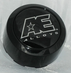 EAGLE AE HARDROCK SERIES ALLOYS 3307 GLOSS BLACK WHEEL RIM CENTER CAP 3322 MCM - Picture 1 of 1