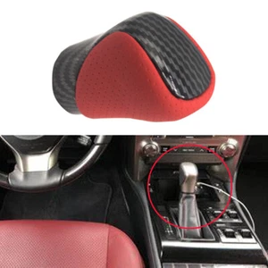 Circuit Red Carbon Gear Shift Knob for Lexus IS200t IS250 IS300 IS350 2014-2025 - Picture 1 of 12