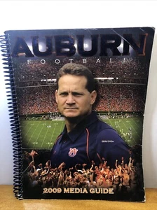 SEC Football Media Guide 2009 - Auburn University - Spiral Bound Notebook  - Picture 1 of 9