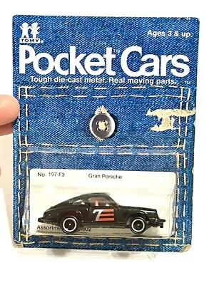 💚1976 Tomica Tomy No. Coches de bolsillo F3 Porsche 911S #7 Foto 1 de 4