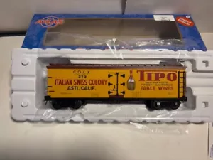 ATLAS O SCALE 3001536S ITALIAN SWISS COLONY TIPO WINE 40' WOOD REEFER CAR.. NIB - Picture 1 of 1