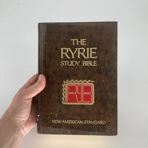 The Ryrie Study Bible New American Standard Version NASV New Testament 1976 - Picture 1 of 6