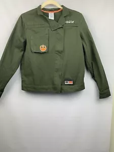 DISNEY STAR WARS GALAXY'S EDGE RESISTANCE LOGO JACKET BLACK SPIRE OUTPOST XSMALL - Picture 1 of 10