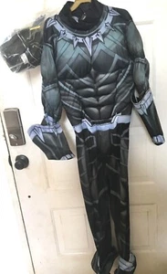 Avengers Black Panther Halloween Costume 2 Pcs Padded 10/12 Shoe Cover New  - Picture 1 of 5