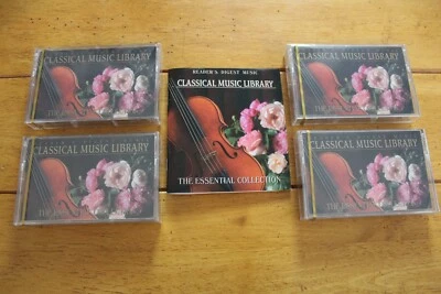 READERS DIGEST CLASSICAL MUSIC LIBRARY - VARIOUS CASSETTE LOT [NEW SEALED] - Image 1 of 4
