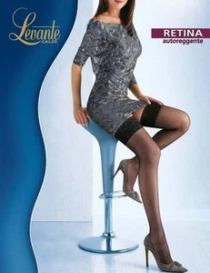 Levante Collant Donna - Retina autoreggente Calze - Autoreggente a rete - Foto 1 di 1