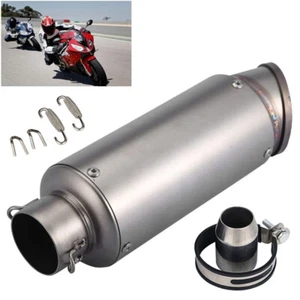 2'' 51mm Universal Motorcycle Exhaust Slip For SUZUKI HONDA YAMAHA AKRA BIKE NEW - Picture 1 of 10