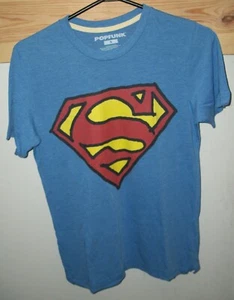 Popfunk Superman S Shield Logo T-Shirt S - Bild 1 von 3