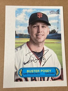 2022 Topps Heritage Buster Posey Pin Up Posters Card Box Topper #73PU-12 - Picture 1 of 2