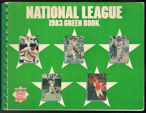 1983 National League Major League Baseball Libro verde - Foto 1 di 2