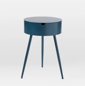 west elm Mitzi Nightstand (Petrol Blue) - Picture 1 of 2