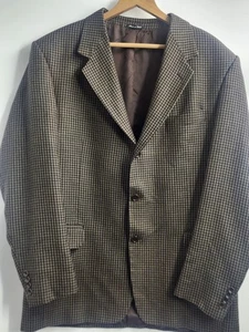 VTG Made In Italy Lanificio di Pray VITO RUFOLO Wool & Silk Blazer 44L - Picture 1 of 7