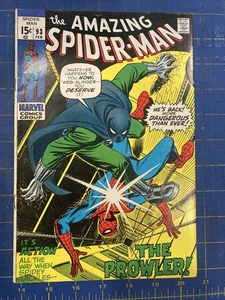 AMAZING SPIDER-MAN #93 (1971) - PRIMA APPARIZIONE ARTHUR STACY FN - Foto 1 di 7
