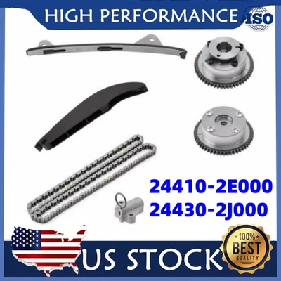 Timing Chain Kit & VVT Gear for Kia Forte5 Forte 14-18 Hyundai Elantra 2014-2016 Foto 1 de 4