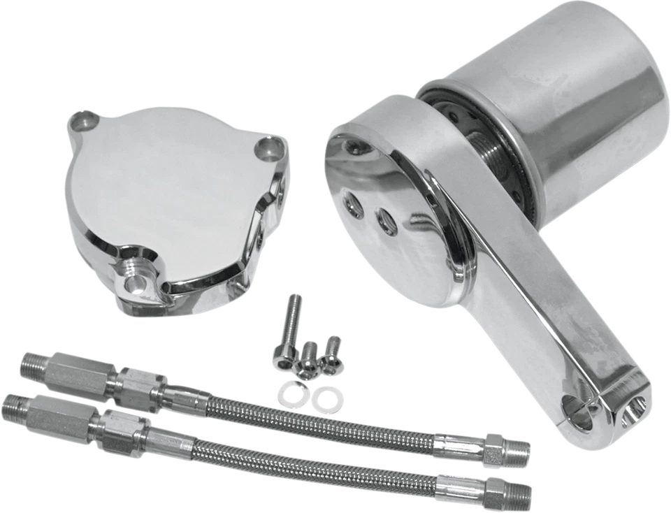 Kit de reubicación de filtro de aceite BARON BA-2640-00 99-09 Yamaha XVS 1100 V-Star personalizado Foto 1 de 2