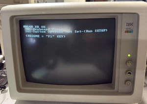 IBM 5154001 Enhanced Color Display Monitor Vintage Computing - getestet funktioniert - Bild 1 von 13