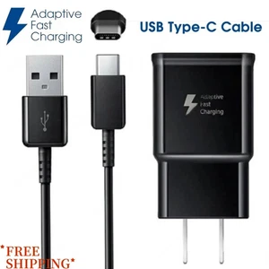 15W Fast Wall Charger USB Type C with Cable For Samsung Galaxy S21 S22 S23 Plus - Photo 1 sur 14