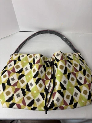 Stephanie Johnson Cartera/Bolso de Hombro Cordón Estampado Boho Foto 1 de 4