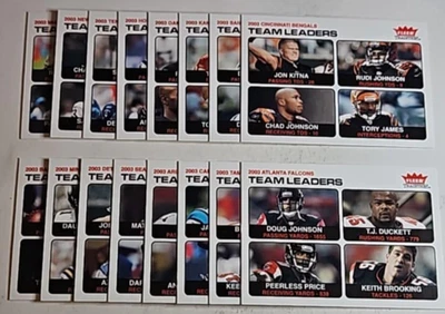 2004 Fleer Tradition Football Base Set Pick Your Own (Choice) NM - Image 1 of 4