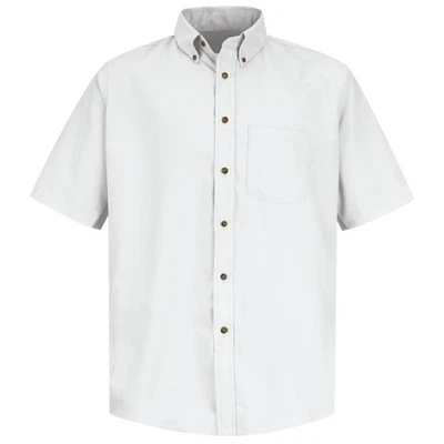 Red Kap Men's Short Sleeve Poplin Dress Shirt - Image 1 of 4