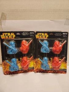 2005 Star Wars Thumb Wrestlers OBI WAN vs DARTH VADER 2 New SETS by Hallmark - Bild 1 von 5