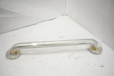 Barra de agarre de acero inoxidable mango de ducha de baño empuñadura moleteada 18" centro 2 centros Foto 1 de 4