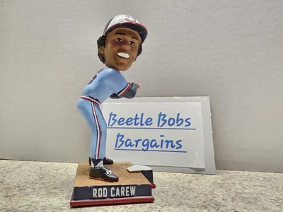 Rod Carew Minnesota Twins MLB 2017 SGA Bobblehead 1977 MVP Missing Bat  - Image 1 of 4
