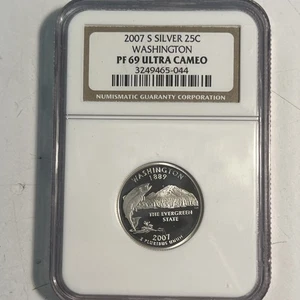 MS67 2007-D Washington State Quarter Washington NGC - Picture 1 of 3