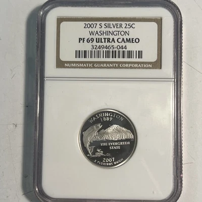 MS67 2007-D Washington State Quarter Washington NGC - Image 1 of 3
