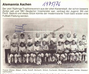 Original Autogramm Udo Klohs Alemannia Aachen /// Autograph signiert signed sig - Bild 1 von 2