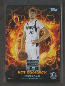 2025 Topps Match Attax Hot Prospects Cooper Flagg Dallas Mavericks Rookie RC - Foto 1 di 1