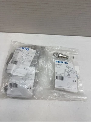 Festo Butterfly Check Valve VFOF-LE-BAH-G14-Q8 Flow Control Valve 1927030 Qty 5 - Image 1 of 4