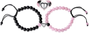Paar Armbänder für Sie und Ihn passende Armbänder für Paar Geschenke Armbänder - Bild 1 von 6