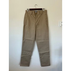 Lands End khaki pants size 20 slim boys flat front new without tags - Picture 1 of 8
