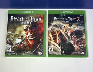 Attack on Titan 1 y 2 Microsoft Xbox One (2016, 2018) Koei Techmo - Discos en muy buen estado - Imagen 1 de 9