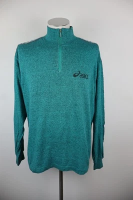 ASICS FELPA  MAGLIA UOMO Tg XL MAN SPORT SWEATSHIRT VINTAGE COTONE - Imagen 1 de 4