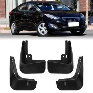 Mud Flaps Splash Guards Mudflaps Mudguards Set For Hyundai Elantra 2011 - 2016 - Picture 1 of 8