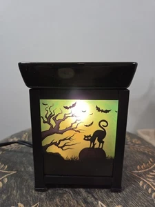Scentsy Pumpkin Graveyard Warmer Halloween New Open Box - Picture 1 of 8
