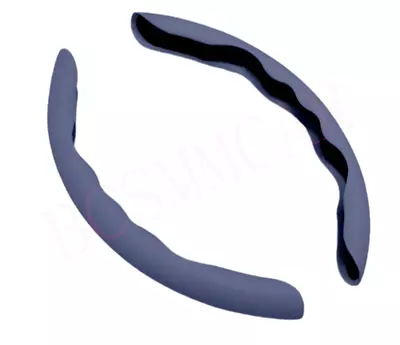 Car Steering Wheel Cover Anti-slip Comfortable Touch Feel PU Leather Four Season - Image 1 of 4