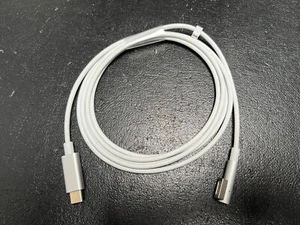 USB-C to L-shape Magsafe 1 Cable For MacBook working with USB-C Power Adapter - Picture 1 of 4
