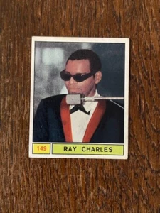 PANINI Cantanti 1969 69 nuova da set RARA Ray Charles # 149 - Picture 1 of 2