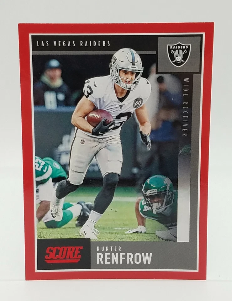 2020 Score Hunter Renfrow Red Parallel #155 Las Vegas Raiders 🔥🔥 - Image 1 of 2