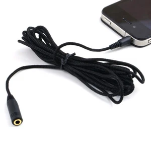 5M 3.5mm Stereo Headphone Audio Extension Cable Lead Male T8 Hot Female O H6L1 - Picture 1 of 9